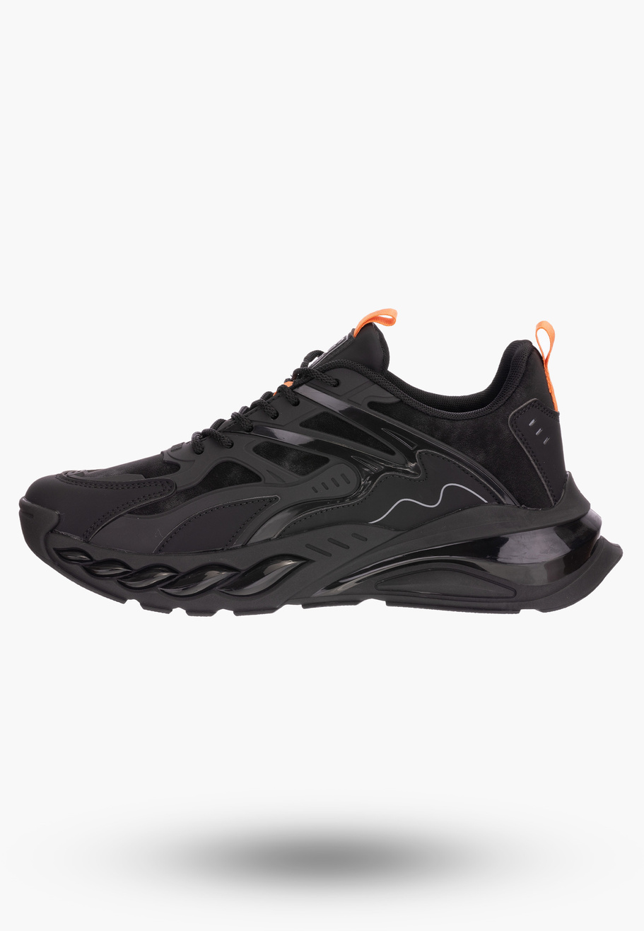 Sneakersy Big Star Czarne Buty Męskie NN174382