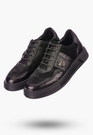 Buty Męskie JOHN DOUBARE Skórzane Czarne Półbuty 603-03