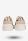 Sneakersy Damskie BIG STAR Buty Sportowe Półbuty Na Platformie Białe/Beżowe SS274357