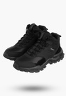 Buty Męskie BIG STAR Skórzane Trekkingowe Trzewiki Czarne SS174096
