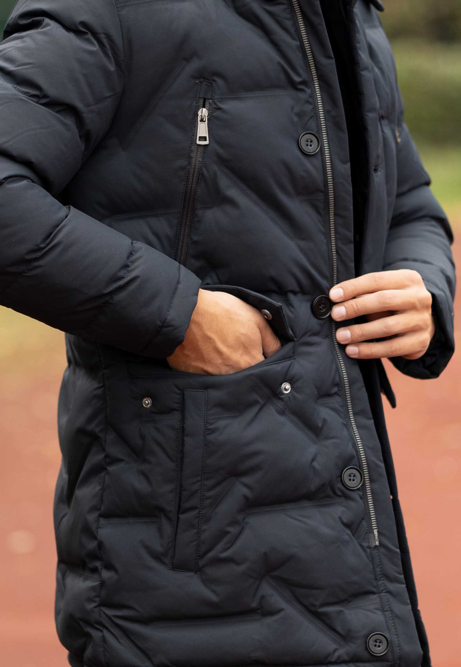 Kurtka Męska Puchowa Parka Tris Line