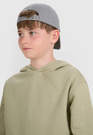 Bluza Chłopięca 4F Dresowa z Kapturem Basic Zielona 4FJWAW25TSWSM1945