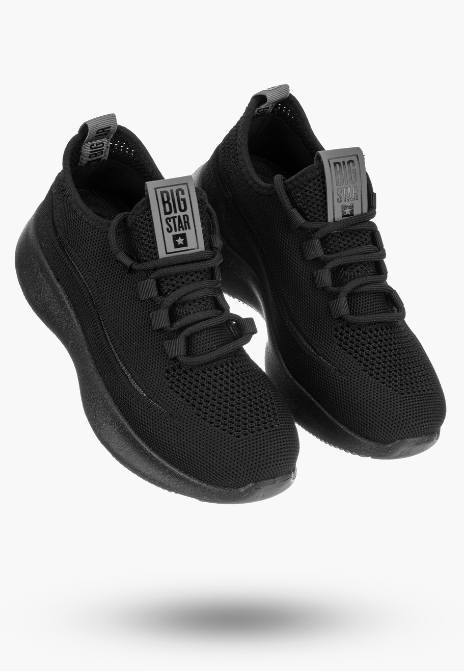 Sneakersy Big Star Czarne Buty Damskie NN274663