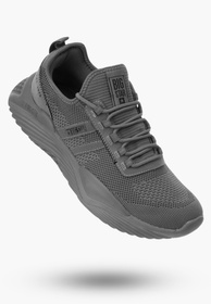 Buty Sportowe Męskie BIG STAR Sneakersy Szare KK174257