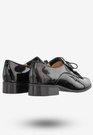 Półbuty Damskie Skórzane Buty Eleganckie eSKa Czarne 1306