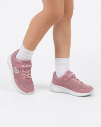 Sneakersy Dziecięce Lotto Buty Sportowe Na Rzepy CONNECT Różowe