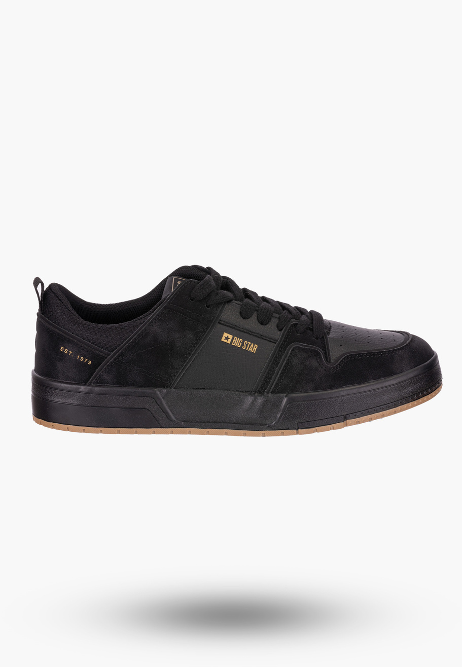 Sneakersy Big Star Czarne Buty Męskie NN174094
