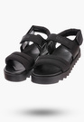Sandały Big Star Czarne Buty Damskie NN274750