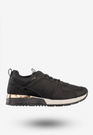 Sneakersy Damskie Ekoskóra Buty Sportowe Półbuty Czarne