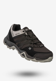 Sneakersy Męskie Buty Sportowe Trekkingowe Softshell Czarne DK Swat