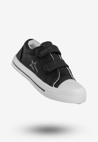 Trampki Dziecięce BIG STAR Buty Na Rzepy Czarne NN374111