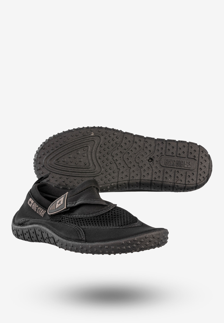 Buty Do Wody Damskie BIG STAR Sportowe Kąpielowe Ochronne Czarne NN274A805