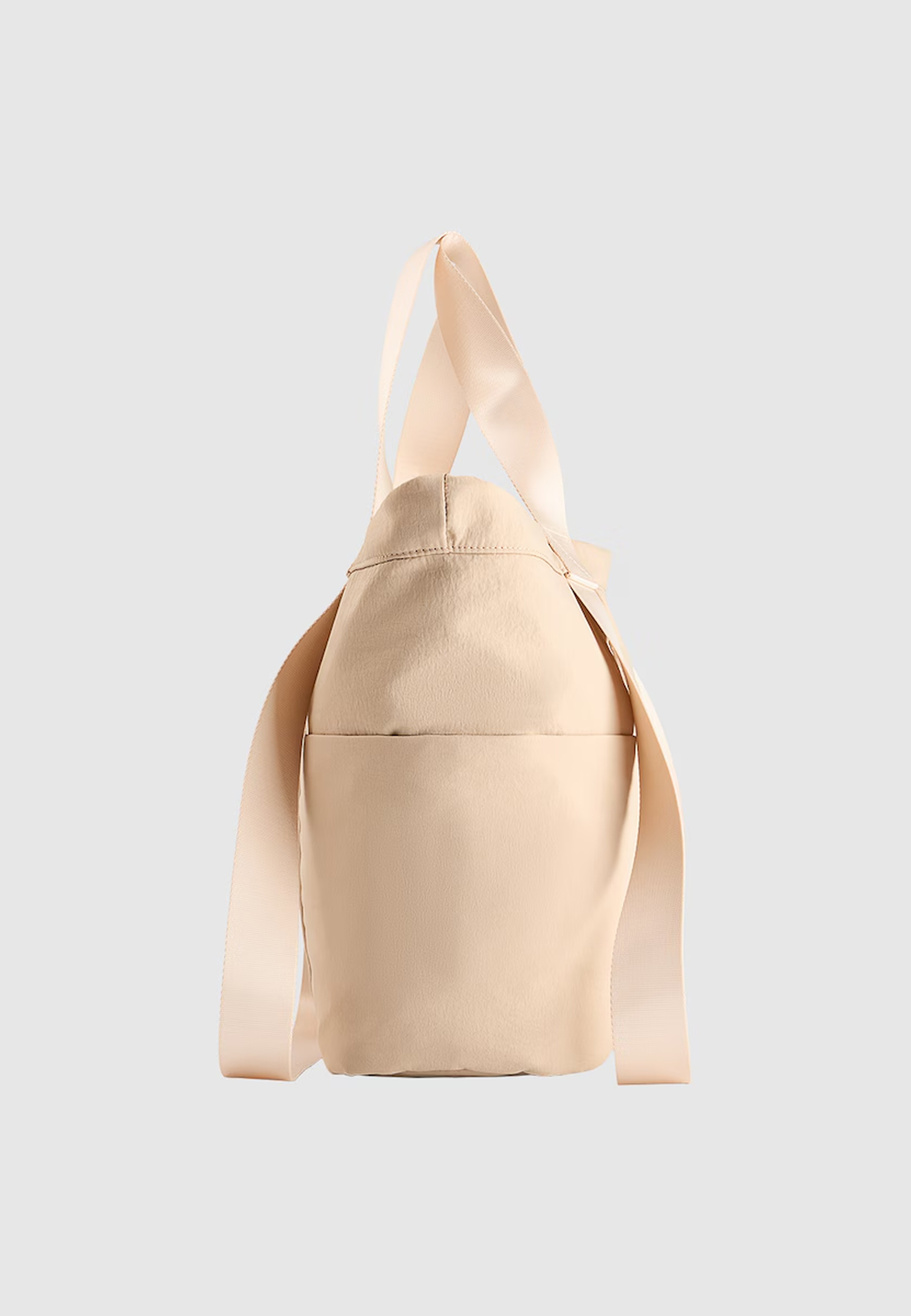 Torba Na Ramię 4F Shopper Torebka Pojemna 14L Funkcjonalna Beżowa 4FWSS26ASBGF109
