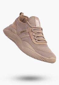 Sneakersy Męskie BIG STAR Buty Sportowe Brązowe Siatkowane KK174258