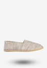 Espadryle Damskie Prążkowane Lekkie Buty Szare N.E.W.S. 02TX76709