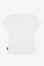 Koszulka Damska 4F Sportowa Bawełniana Slim Fit T-Shirt Edycja Limitowana Biały 4FWSS26TTSHF3972