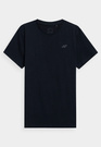 Koszulka Męska 4F Sportowy T-shirt Granatowy Regular 4FSS23TTSHM536