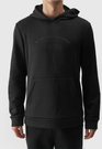Bluza Męska 4F z kapturem Czarna Logo