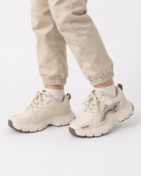 Sneakersy Dziecięce APAWWA Buty Sportowe Na Rzepy Modne Beżowe