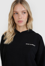 Bluza Damska 4F Nieocieplana Oversize Nierozpinana Z Kapturem Czarna 4FWSS24TSWSF1003