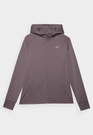 Bluza Damska 4F Sportowa Rozpinana Szybkoschnąca Treningowa Brązowa 4FWSS24TFSWF270
