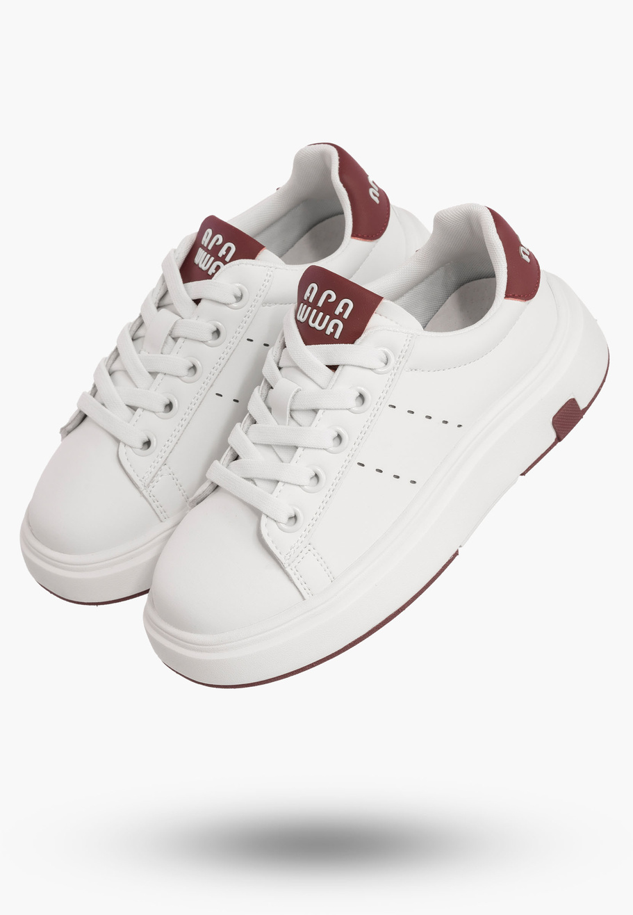 Buty Chłopięce Trampki Białe Sneakersy Wsuwane Dziecięce B5778P