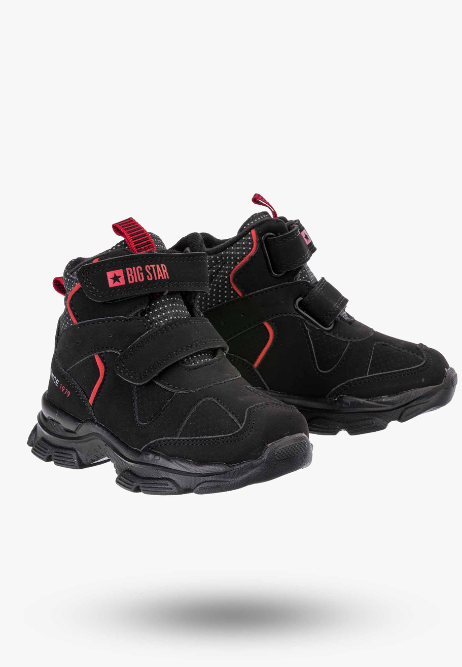 Buty Dziecięce Trzewiki BIG STAR Czarne II374097