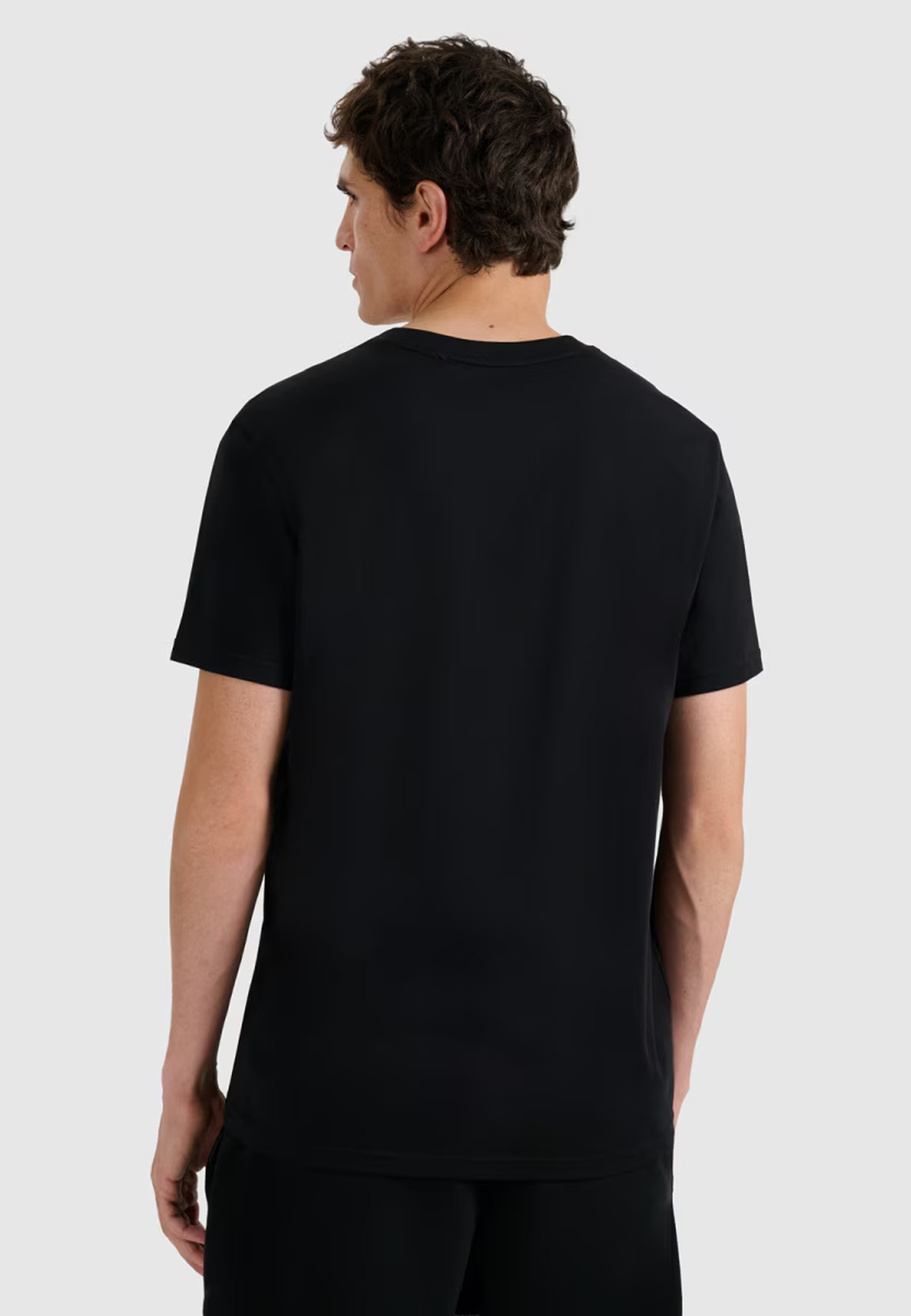 Koszulka Męska 4F T-shirt Z Nadrukiem Regular Czarna 4FWAW25TTSHM3138