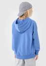 Bluza Chłopięca 4F Niebieska z Kapturem Oversize 4FJWSS25TSWSM1712