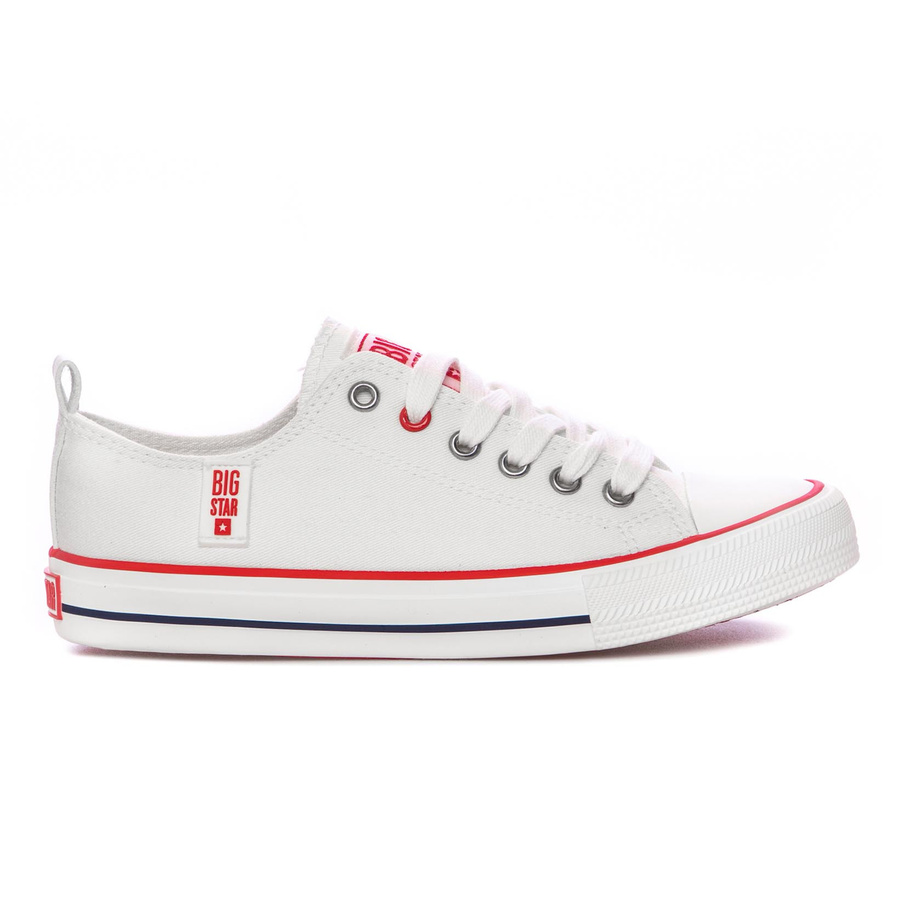 Trampki Męskie Big Star Białe JJ174062