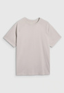 Koszulka Męska 4F Sportowa Bawełniana Oversize T-Shirt Casual Basic Szary 4FWAW25TTSHM2360