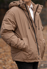 Kurtka Męska Puchowa Camel ZARA