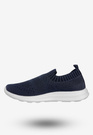 Sneakersy Dziecięce Wsuwane Buty Sportowe Półbuty Granatowe Apawwa Z516