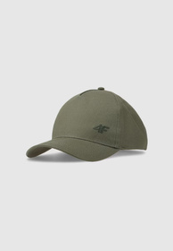Czapka z daszkiem 4F Dziecięca Kaszkietówka Sportowa Khaki 4FJWSS25ACABU387