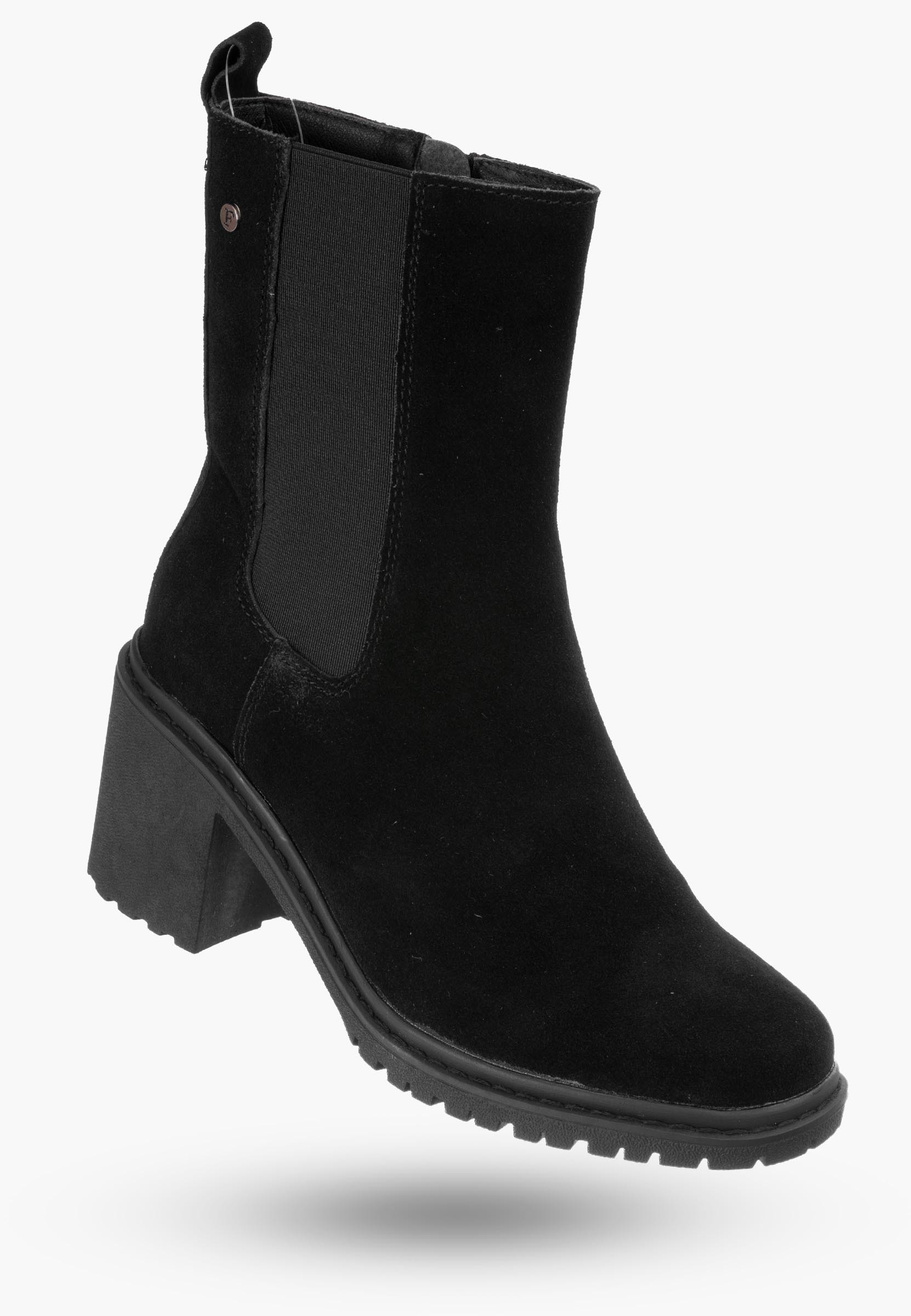 Botki Damskie Czarne Skórzane Filippo DBT4183/22 BK