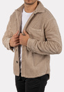 Kurtka Męska Bluza rozpinana Beżowa Oversize Modna K-11-2024