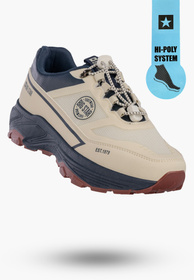 Sneakersy Męskie BIG STAR Buty Sportowe Ekoskóra Casual Beżowe TT174334