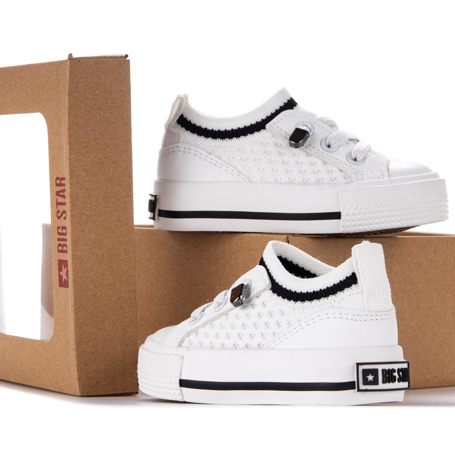 Trampki dziecięce Big Star białe JJ374391