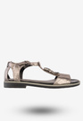 Sandały Damskie Ekoskóra Buty Eleganckie Jezzi Miedziane MR1737-5