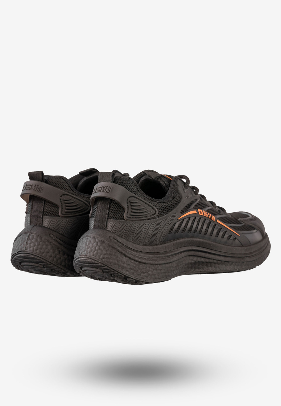 Sneakersy Męskie Buty Sportowe BIG STAR Czarne RR174559