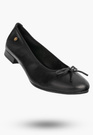Baleriny Damskie Skórzane Buty Klasyczne Półbuty Czarne Maciejka P6800-04/00-0