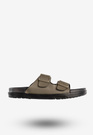 Klapki Męskie BIG STAR Casual Z Klamrami Buty Khaki NN174592