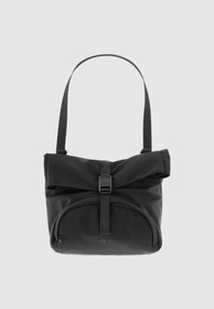Saszetka Crossbody 4F Torba na ramię Czarna 4FWSS25APOUU073