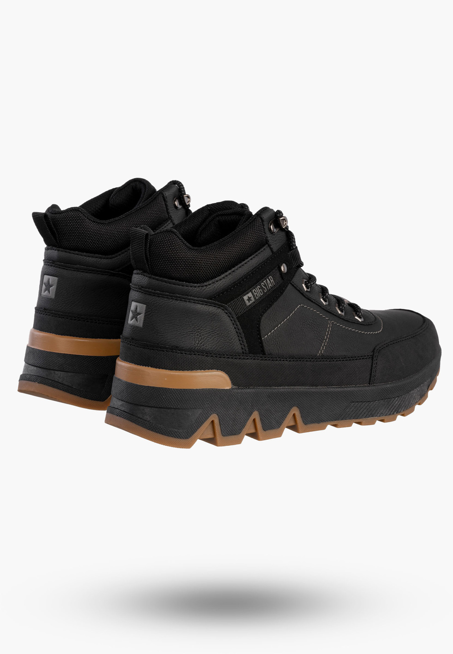 Buty Męskie BIG STAR Wysokie Zimowe Sportowe Trapery SS174253