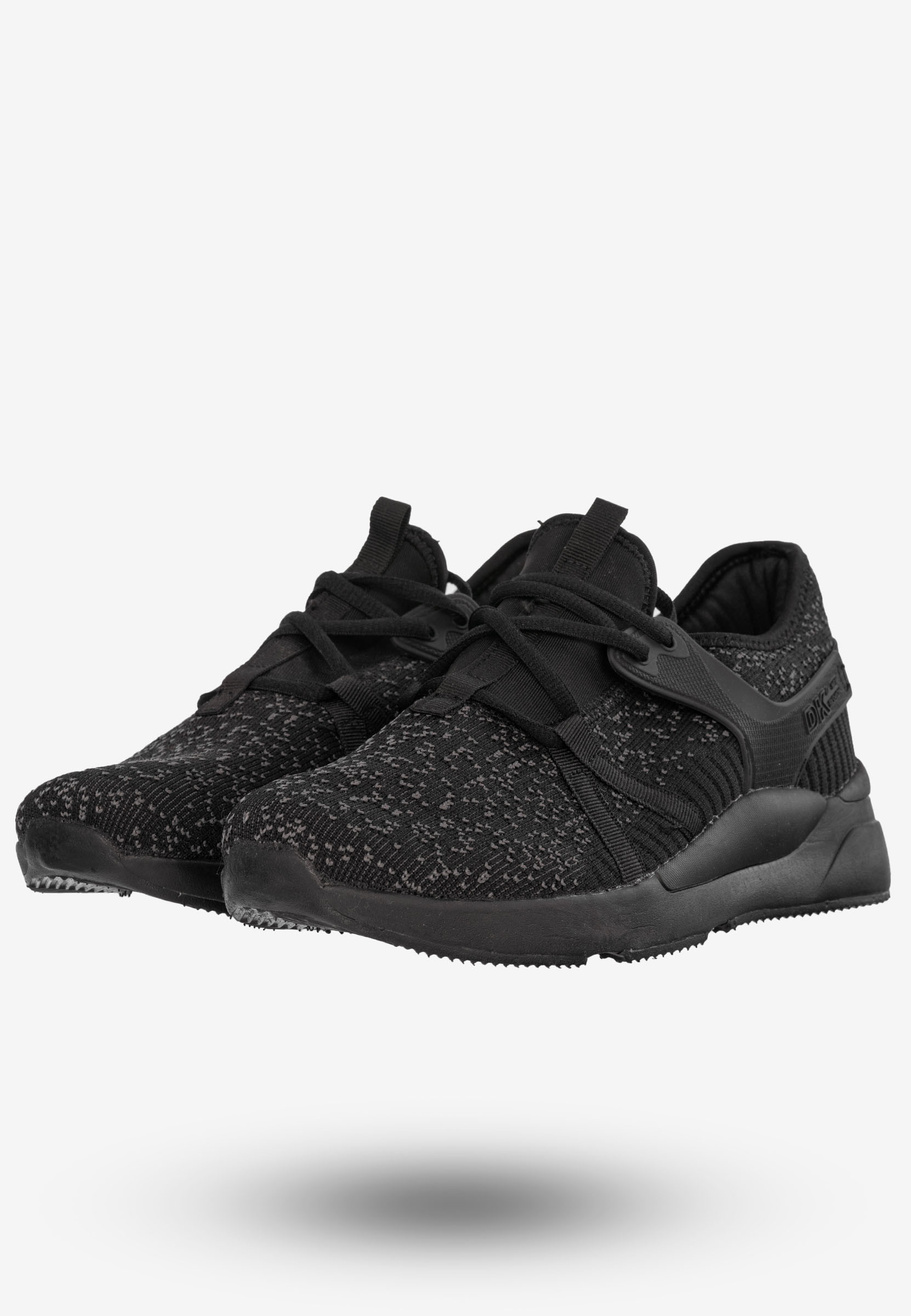 Sneakersy Męskie Buty Sportowe Treningowe Czarne DK SY19009