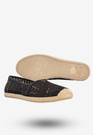 Espadryle Damskie Buty Półbuty N.E.W.S. Czarne 8TX02-0233