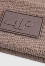 Czapka Dziecięca 4F Zimowa Beanie Bawełna Beżowa 4FJWAW25ACAPU653