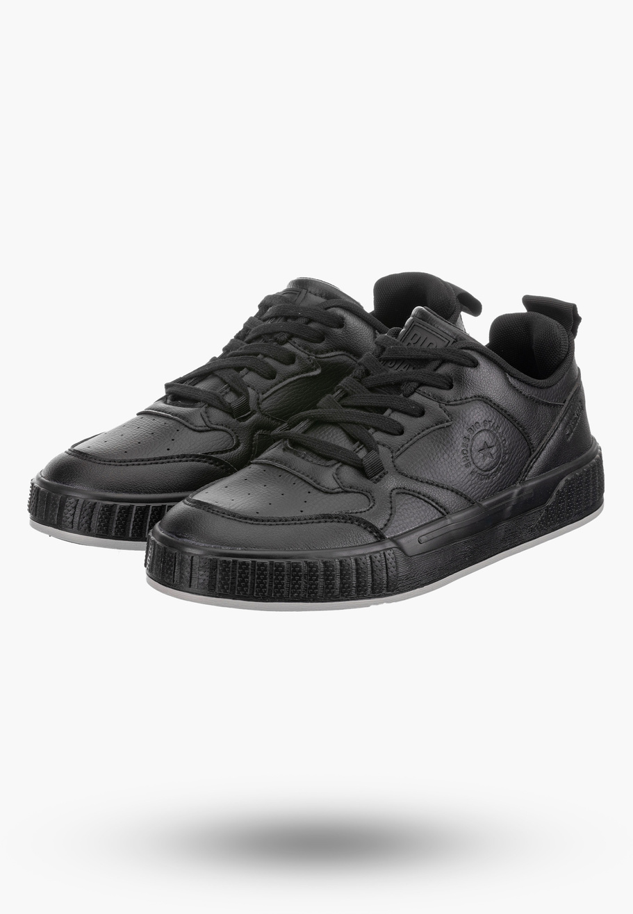 Buty Męskie BIG STAR Czarne Sneakersy OO174004