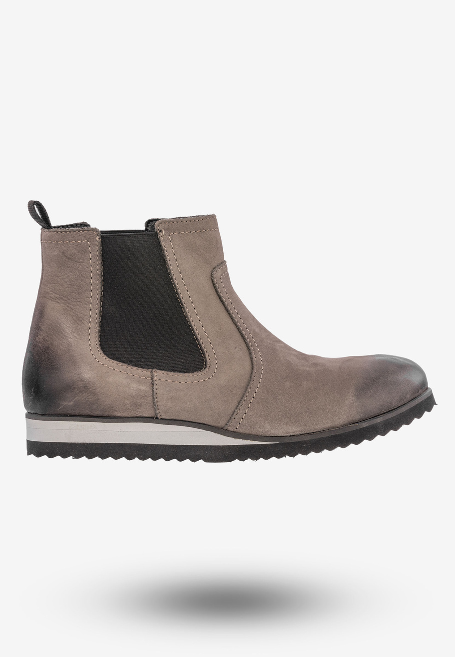 Botki Damskie Buty Skóra Naturalna Brązowe Rammit 1040/5