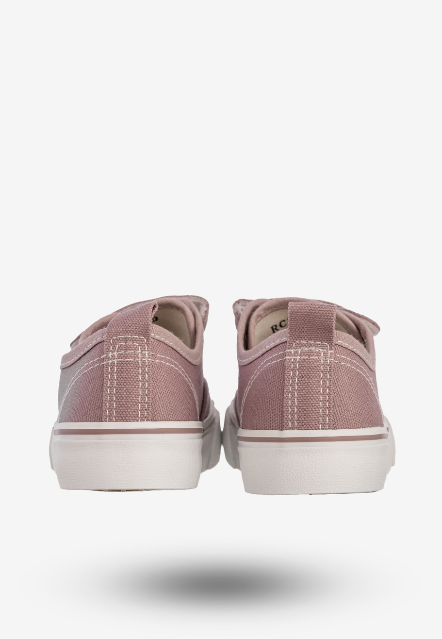 Tenisówki Dziecięce Na Rzepy Buty Sportowe Trampki Pastelowy Fiolet Apawwa RC360P